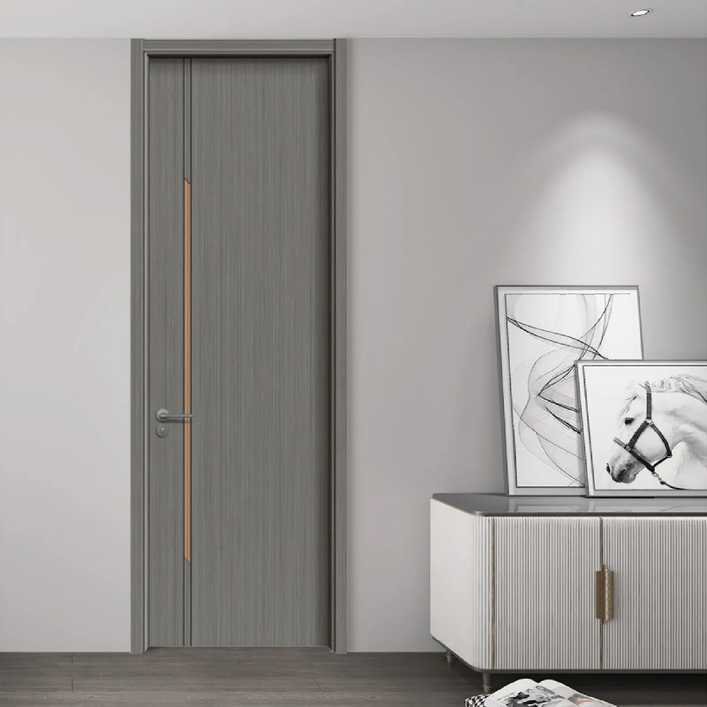 Painted-finish door